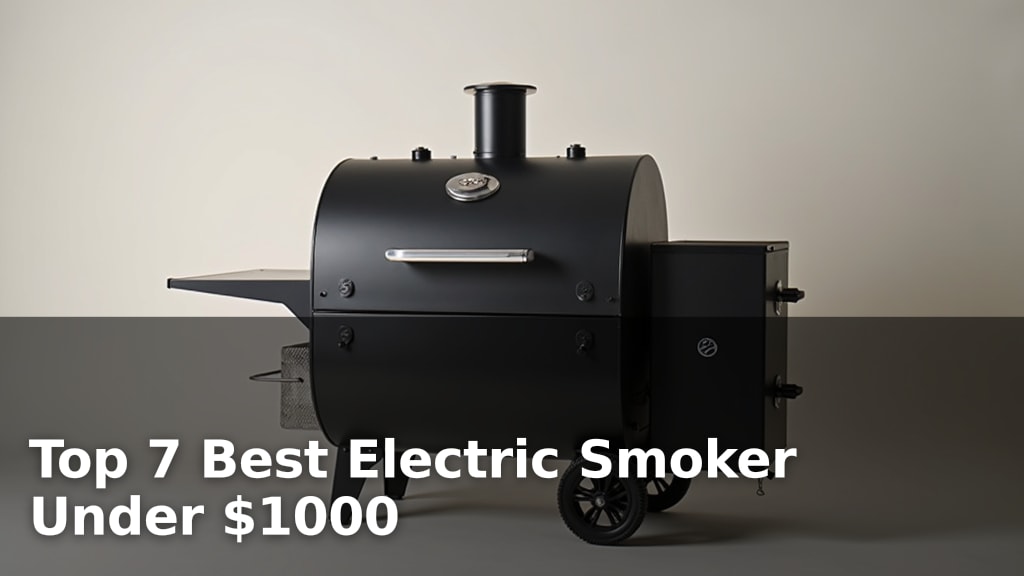 Best Electric Smoker Under $1000
