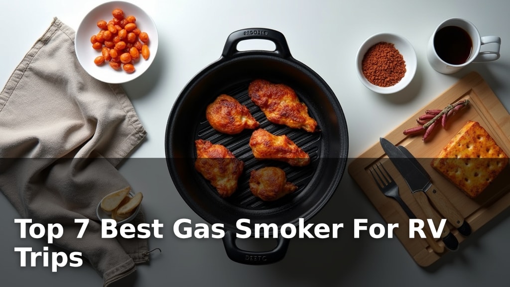 Top 7 Best Gas Smoker For RV Trips
