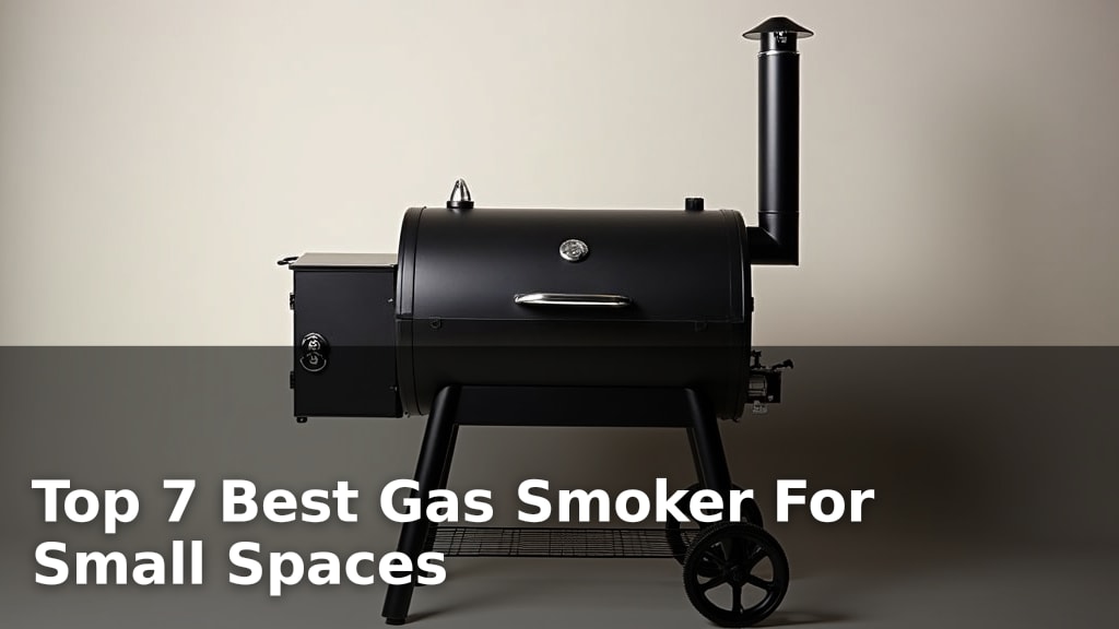 Top 7 Best Gas Smoker For Small Spaces