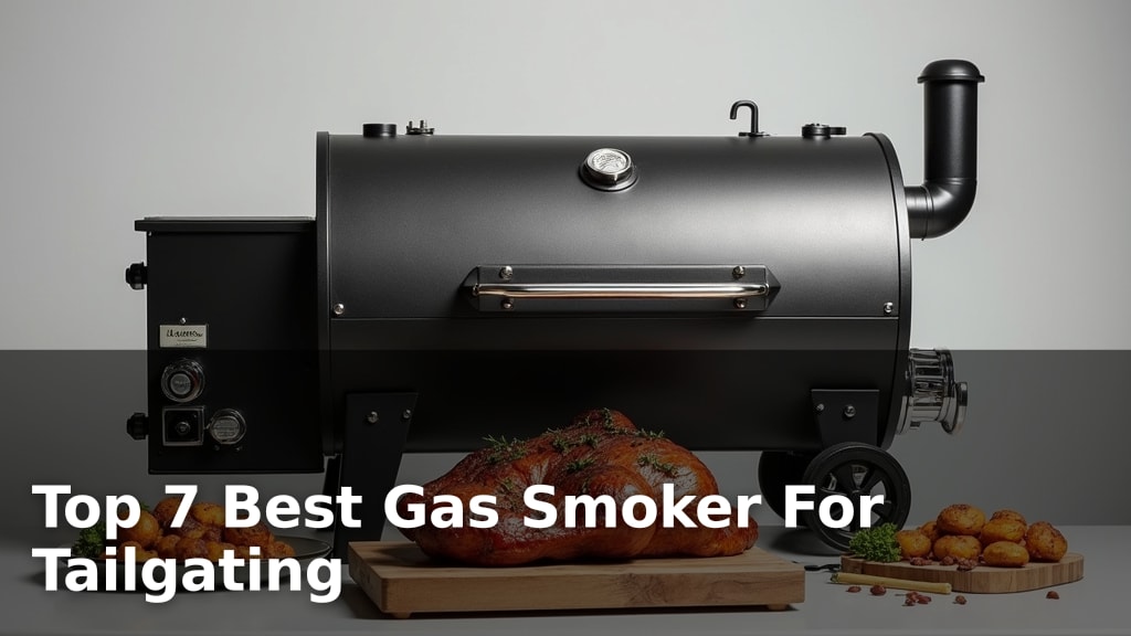 Top 7 Best Gas Smoker For Tailgating