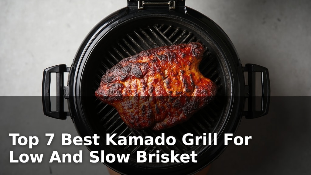 Top 7 Best Kamado Grill For Low And Slow Brisket
