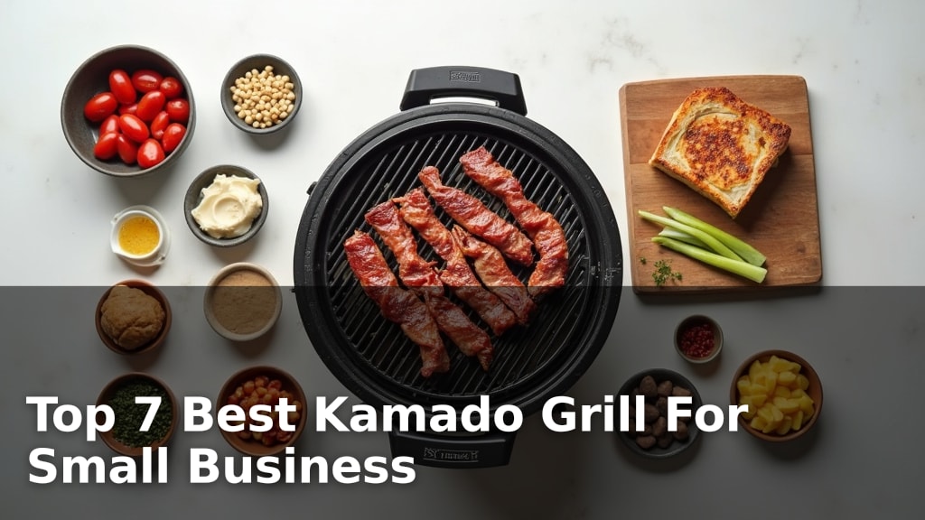 Top 7 Best Kamado Grill For Small Business