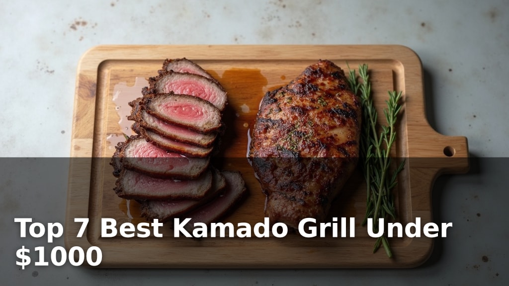 Best Kamado Grill Under $1000 for Affordable Outdoor Cooking