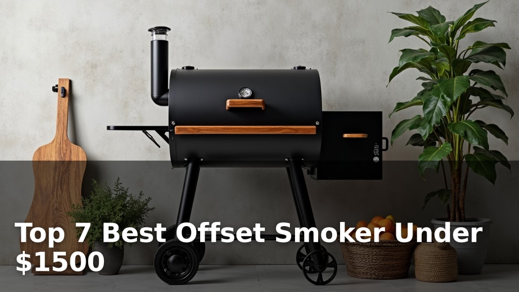 Best Offset Smoker Under $1500