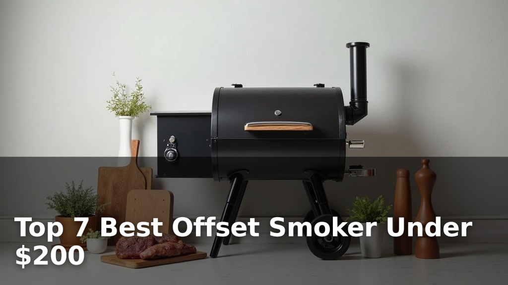 Best Offset Smoker Under $200
