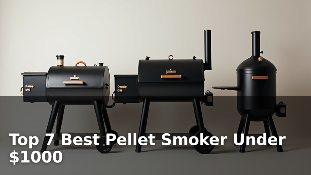Best Pellet Smoker Under $1000