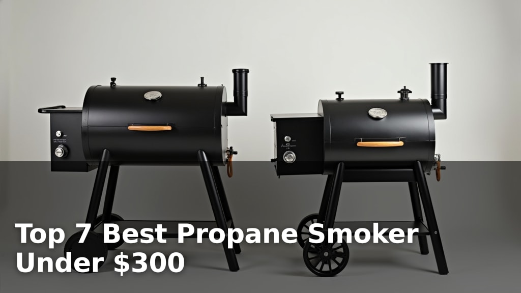 Top 7 Best Propane Smoker Under $300