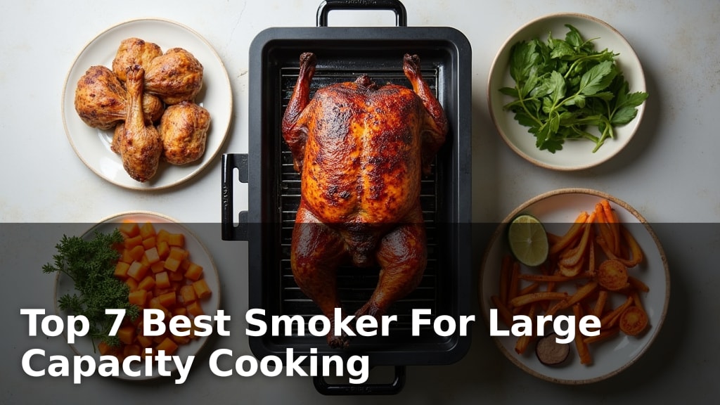 Best Smoker For Large Capacity Cooking
