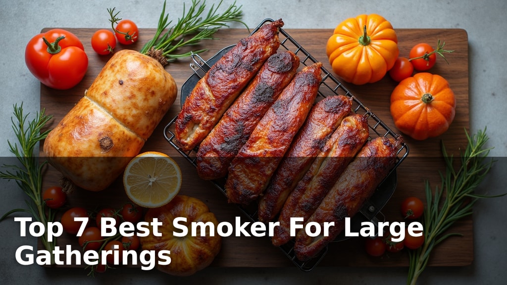 Best Smoker For Large Gatherings