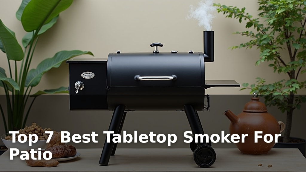 Best Tabletop Smoker For Patio