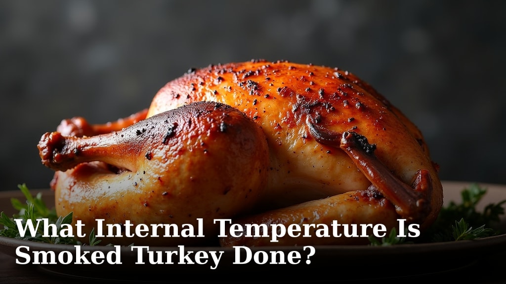 What Internal Temperature Is Smoked Turkey Done?