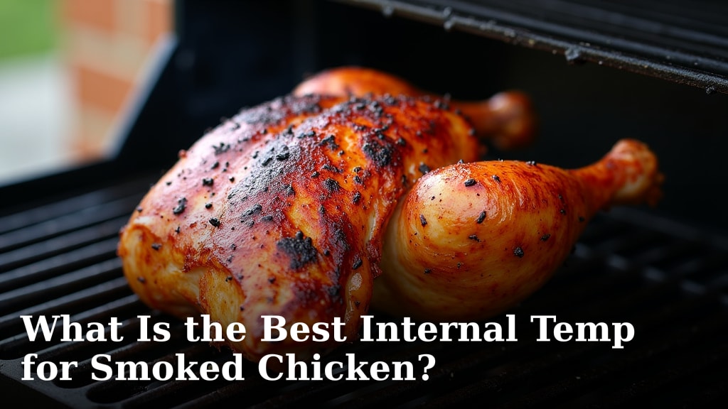 What Is the Best Internal Temp for Smoked Chicken?