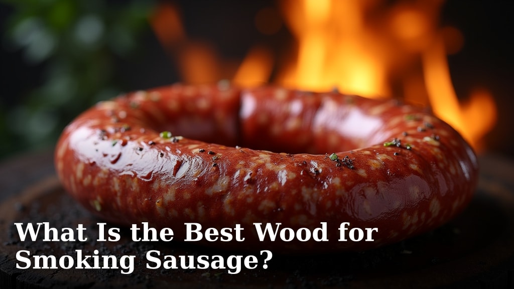 What Is the Best Wood for Smoking Sausage?