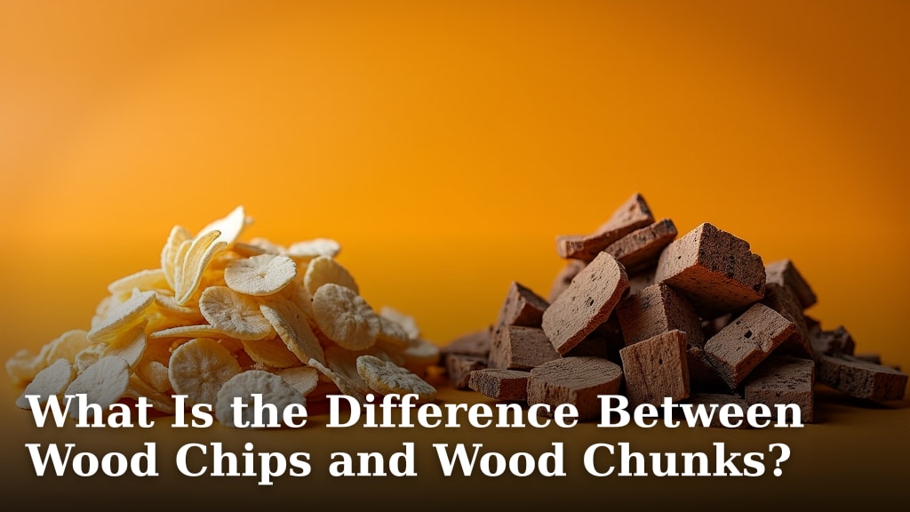 What Is the Difference Between Wood Chips and Wood Chunks?